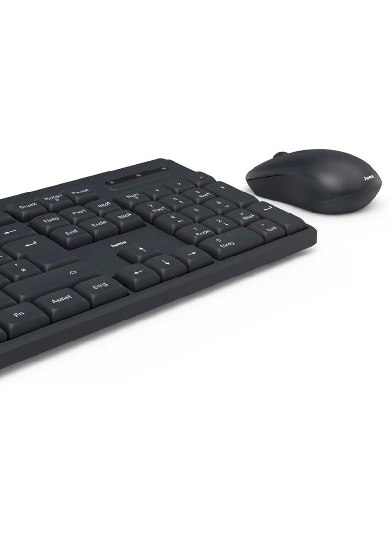 Hama D3173051Wireless Keyboard and Mouse Set- WKM-100,black - Image 5
